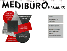 Tablet Screenshot of medibuero-hamburg.org